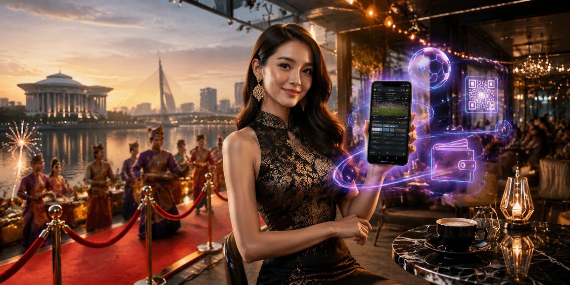 Pemain Putrajaya menggunakan telefon untuk akses kasino mudah alih bergaya Melayu